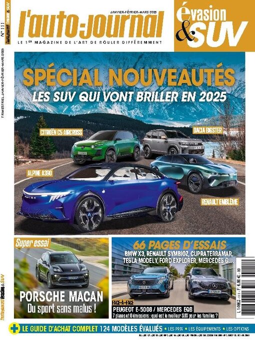 Title details for L'Auto-Journal 4x4  by Editions Mondadori Axel Springer (EMAS) - Available